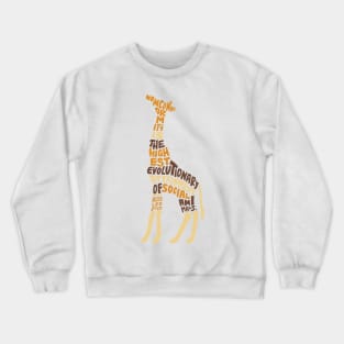 Nonconformity Giraffe Crewneck Sweatshirt